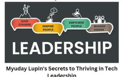Myuday Lupin's Secrets to Thriving in Tech Leadership